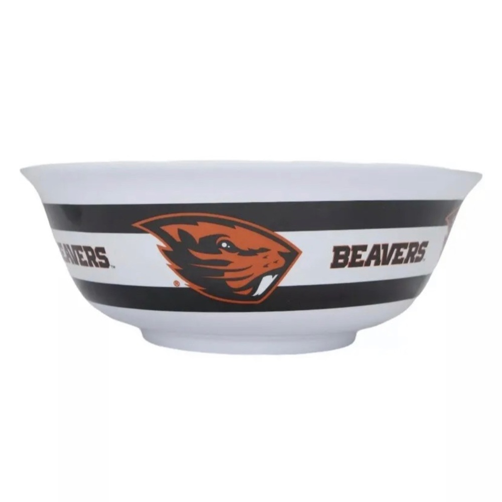 2 Oregon State Beavers Melamine Serving Bowl Officially Licensed NCAA 12" NWT